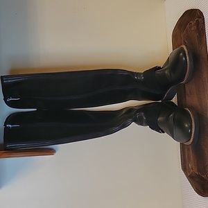 Franco Sarto Leather Knee Boots
